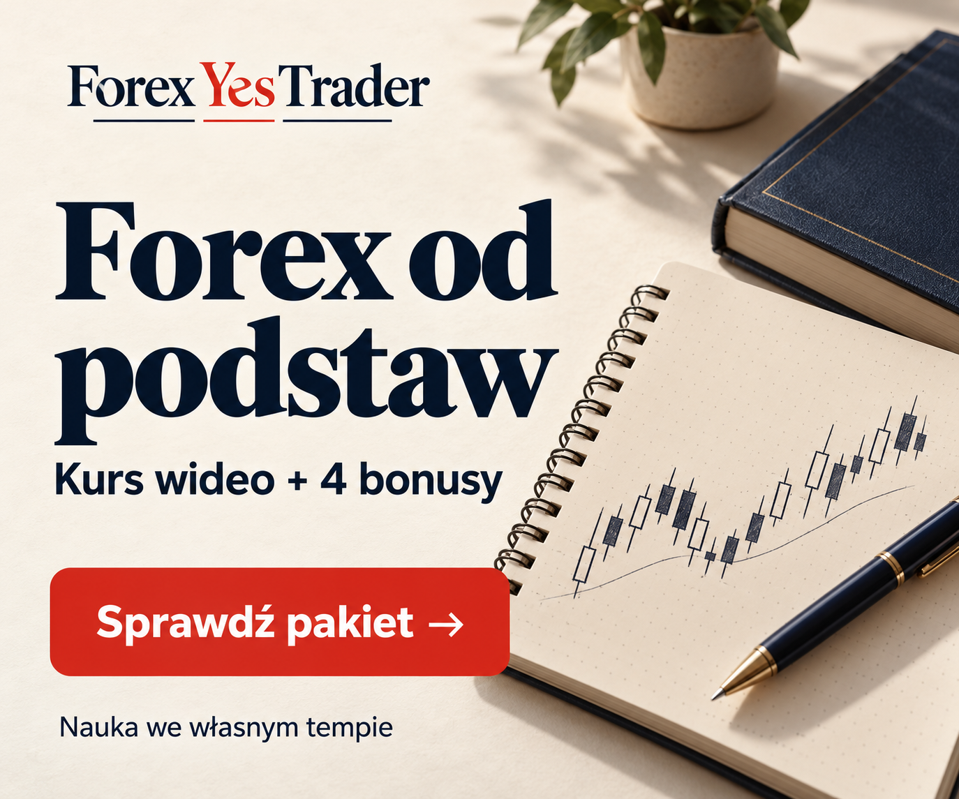 Forex Yes Trader - Forex od podstaw. Kurs wideo i 4 bonusy. Sprawdź pakiet.